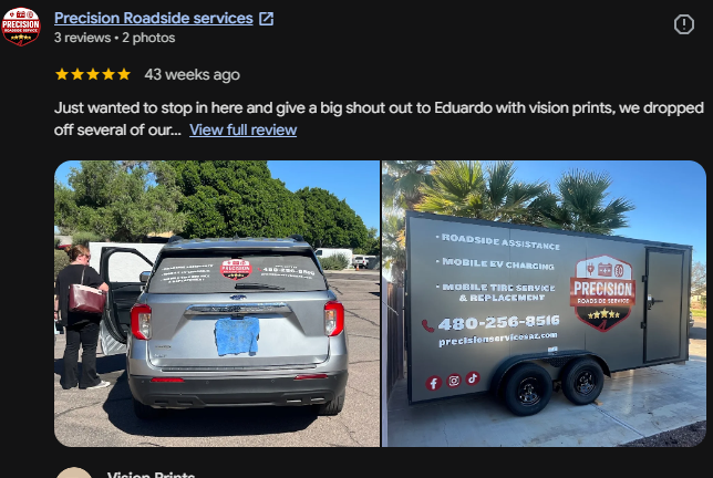 Precision Roadside services